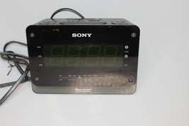 Sony Dream Machine Large Display Dual Alarm Clock Radio Auto Time Set ICF-C414 - £14.00 GBP