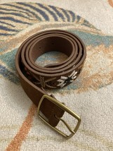 Lucky Brand Womens Leather Belt Medium 42&quot; - $24.74