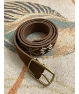 Lucky Brand Womens Leather Belt Medium 42&quot; - $24.74