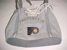 Philadelphia Flyers Hockey NHL Profanity Little Earth Fashion Handbag 14&quot; x 10&quot; - £16.76 GBP