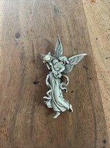 &#39;JJ&#39;Jonette Jewelry Glowing Star Angel Fair Wings Crystal Pin Brooch Vin... - $279.14 MXN