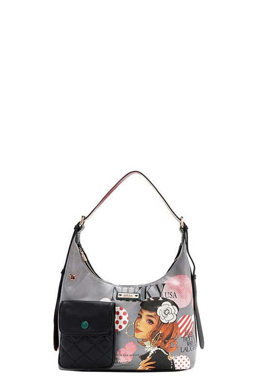 Nicole Lee USA Adjustable Strap Shoulder Bag Item image 3