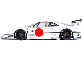 LBWK (Liberty Walk) F40 White with Graphics &quot;Tokyo Auto Salon 2023&quot; 1/18 Mode... - £297.15 GBP