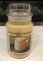 NEW Village Candle Large Jar Sweet Maple Butter  2 wicks Fall Fragrance - £24.10 GBP