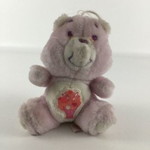 Care Bears Share Bear 7&quot; Plush Stuffed 80s Toy Milkshake Vintage 1983 Ke... - £24.38 GBP