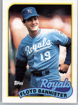 1989 Topps 638 Floyd Bannister  Kansas City Royals - $0.99