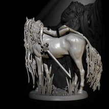 1/32 Resin Model Kit Nudes Beautiful Girl Warrior Amazon and Horse Unpainted - £29.66 GBP