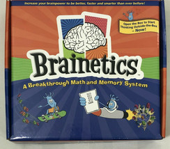 Brainetics Complete Deluxe Set Breakthrough Math Memory Set - £18.52 GBP