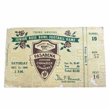 Junior Rose Bowl Football 1948 Pasadena Compton Tartars vs. Duluth Bluejays - £15.88 GBP