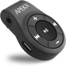 Apekx Clip Bluetooth Audio Adapter For Headphones, Headsets,, Free Calls. - £24.77 GBP