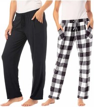 Lucky Brand Womens Front Pockets Lounge Pant 2 Pack, XX-Large - £35.16 GBP