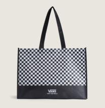 VANS Reusable Checkerboard Tote Bag Unisex Casual Lifestyle Shoulder Bag... - $22.19