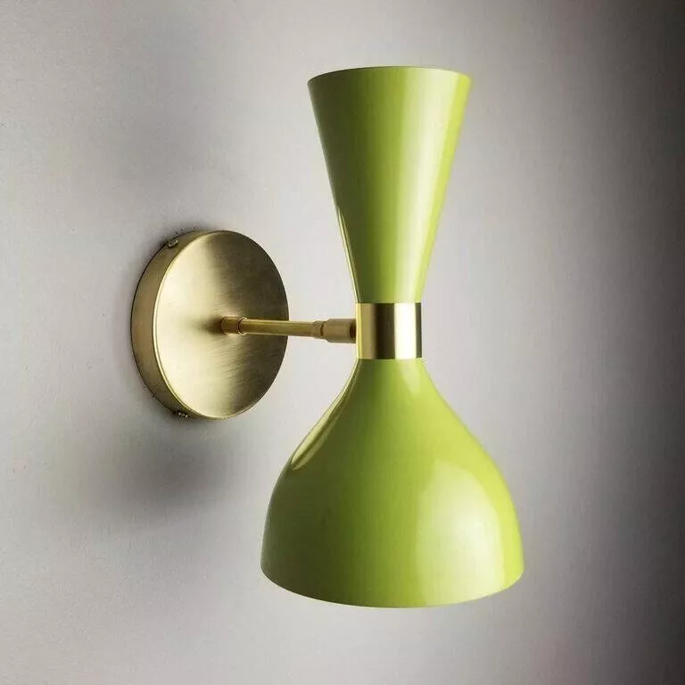 Diabolo Wall Sconce Italian Modern Stilnovo Style Mid Century Wall Light... - €65,59 EUR