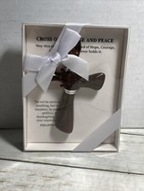 One Day at a Time Handheld Prayer Cross | Cross of Courage &amp; Peace - $19.79