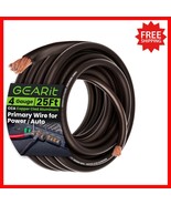 25ft 4 Gauge Copper Clad Aluminum Wire - Ideal for Car Audio, Grounding ... - $690.77 MXN