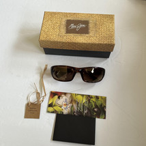 Polarized Maui Jim Sunglasses STINGRAY MJ 103-10 Tortoise Frames In Box - £104.55 GBP