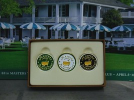 The Masters 2020 Variety Ball Markers 3 Pack - Great Gift - £16.42 GBP