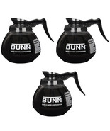 3-Glass Coffee Pots BUNN Coffee Pot 64 oz Commercial  42400.0103 - $60.00