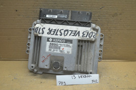 13-14 Hyundai Veloster Engine Control Unit ECU 391102BBC7 Module 342-7D3 - £22.51 GBP