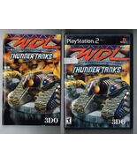 WDL Thunder Tanks PS2 Game PlayStation 2 CIB - $79.15