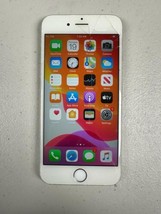 Apple iPhone 6s 16GB Silver Verizon Broken LCD Turning On Phone for Part... - $44.99