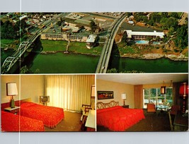 Riverside Motel &amp; Restaurant Grants Pass Oregon Postcard PC130 - £3.98 GBP