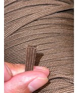 NEW DARK BROWN 550 Cord Paracord Nylon Paraline  / CORELESS FLAT  in All... - €5,27 EUR+