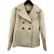 Banana Republic Cream Two Button Short Wool Peacoat Size XS - $56.94