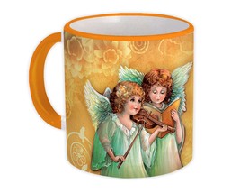 Angels Reading : Gift Mug Catholic Religious Esoteric Victorian - £12.70 GBP
