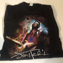Jimi Hendrix T Shirt Medium Black - $10.88