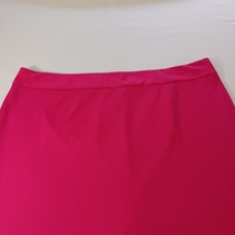Lane Bryant Back Zipper & Slit Women's Pink Skirt Size 28 Waist 50" image 5