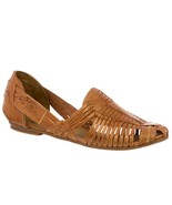 Womens Light Brown Authentic Mexican Huarache Sandals Closed Slip On Boh... - $664.28 MXN