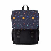 Spacy Galaxy Trend Color 2020 Model 2 Evening Blue Unisex Casual Shoulder Backpa - £59.38 GBP