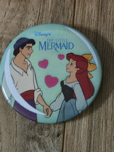 Vintage 1990s Disney’s The Little Mermaid Button Hearts Pin Back Button - $8.79