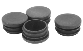 2&quot; Round Tube Plugs Tubing Caps  50mm Pipe Plugs  Glides Various Package Sizes - £8.24 GBP+