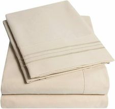 Sweet Home Collection 1500 Supreme Collection Extra Soft Queen Sheets Set - £31.96 GBP