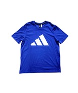 Adidas Future Icons T Shirt Mens Extra Large XL Blue Primegreen Recycled... - $20.84 CAD