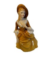 Royal Doulton Co. bone china &quot;Sandra&quot; 1968 HP figurine HN2275, mint condition - £30.22 GBP