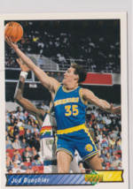 Jud Buechler Warriors Forward 1992-93 Upper Deck Card # 380 Near Mint - $1.44