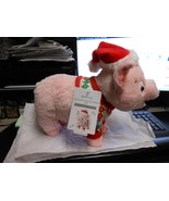 Hallmark &quot;Season&#39;s Squealings Pig&quot; 2023 Sound &amp; Motion Plush NWT - $41.32 CAD