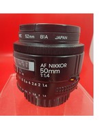 Nikon NIKKOR AF 50mm F/1.4 Standard Prime Lens Good From Japan w/Caps - $182.39 CAD