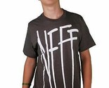 Neff Gnar Premium Fit Gris Carbón Skater Camiseta Algodón Manga Corta Ca... - $18.73