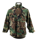 US Army M65 Field Jacket Woodland Camo Cold Weather Coat Men&#39;s  Medium R... - $645.65 MXN