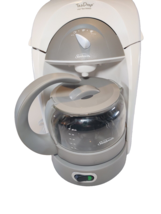 Sunbeam Hot Tea Drop Maker HTM3 White Small Countertop Tested Works Clean - £19.92 GBP