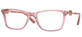 Versace Eyeglasses VE3299B 5322 53mm Transparent Pink / Demo Lens - $2,035.40 MXN