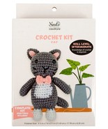 Needle Creations Gray Cat With Bow Crochet Kit - $17.63 CAD