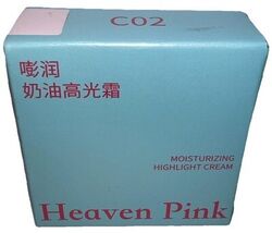 1- Heaven Pink Face Concealer #02 MOISTURIZING HIGHLIGHT CREAM Sealed Se... - $19.79