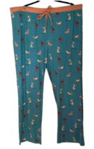 Munki Munki Women&#39;s Plus Size 3X Dachshund Dogs Pajama Pants Blue Nite Nite PJs - £23.31 GBP