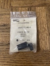 Starfire Adjustable Fiber Optic Rear Sight 3/8” - $16.71