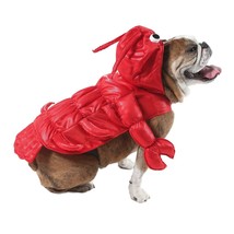 NEW Lobster Costume Pet Size Medium Dog (20-50 lbs) Halloween Vibrant Life 1 pc - £11.82 GBP